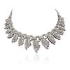 Image 4 : 14KT White Gold 11.00ctw Diamond Necklace