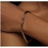 Image 6 : 14KT Two-Tone Gold 0.26ctw Diamond Bracelet