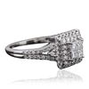 Image 4 : 14KT White Gold 0.90ctw Diamond Ring