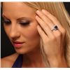 Image 5 : 14KT Two-Tone Gold 3.47ct Tanzanite and Diamond Ring