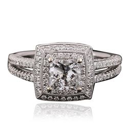 18KT White Gold 1.99ctw Diamond Ring