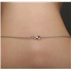 Image 6 : 14KT White Gold 3.34ct Tanzanite and Diamond Pendant With Chain