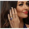 Image 5 : 14KT Two-Tone Gold 3.51ct Tanzanite and Diamond Ring