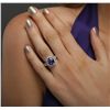 Image 6 : 14KT Two-Tone Gold 3.51ct Tanzanite and Diamond Ring