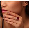 Image 5 : 14KT Rose Gold 7.97ct Ruby and Diamond Ring