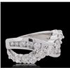 Image 4 : 14KT White Gold 1.27ctw Diamond Ring