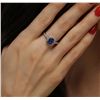 Image 6 : 14KT White Gold 1.71ct Tanzanite and Diamond Ring