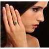 Image 5 : 14KT Rose Gold 1.74ct Emerald and Diamond Ring