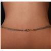 Image 5 : 14KT Two-Tone 2.38ctw Diamond Pendant With Chain