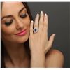 Image 5 : 14KT Yellow Gold 2.45ct Tanzanite and Diamond Ring
