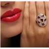 Image 6 : 18KT Rose Gold 2.25ctw Ruby and Diamond Ring