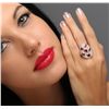 Image 7 : 18KT Rose Gold 2.25ctw Ruby and Diamond Ring