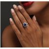 Image 6 : 14KT White Gold 2.51ct Tanzanite and Diamond Ring