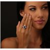 Image 5 : 14KT Two-Tone 2.61ct Tanzanite and Diamond Ring