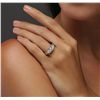 Image 5 : 14KT White Gold 1.67ctw Diamond Ring