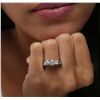 Image 6 : 14KT White Gold 1.67ctw Diamond Ring