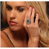 Image 5 : 14KT White Gold 2.71ct Emerald and Diamond Ring