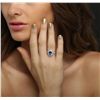 Image 1 : 14KT White Gold 2.43ct Tanzanite and Diamond Ring