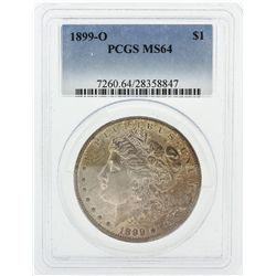 1899-O PCGS MS64 Morgan Silver Dollar Coin