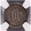 Image 3 : 1861 THREE CENT SILVER NGC AU DETAILS