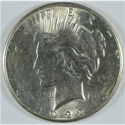 1922-S PEACE SILVER DOLLAR