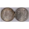 Image 1 : MORGAN DOLLARS - 1902 MS62 & 1902-O MS62