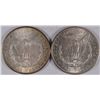 Image 2 : MORGAN DOLLARS - 1902 MS62 & 1902-O MS62