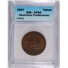Image 1 : 1837 HARD TIMES TOKEN ICG VF-20