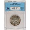 Image 1 : 1935/34 BOONE COMMEN HALF DOLLAR ANACS MS-62