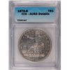 Image 1 : 1875-S TRADE DOLLAR ICG AU-53 DETAILS