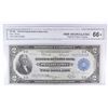 Image 1 : 1918 $2 NATIONAL PHILADELPHIA, PA CGA 66 (STAR) (BATTLESHIP) RARE