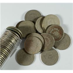 ROLL OF 1892 V-NICKELS FAIR