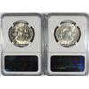 Image 2 : ( 2 ) 1949-D FRANKLIN HALF DOLLARS, NGC MS-62 FBL