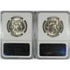 Image 2 : 2 1954-S FRANKLIN HALF DOLLARS NGC MS-63