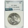 Image 1 : 1928 PEACE SILVER DOLLAR, PCI MS-65 BLAST WHITE! GEM!