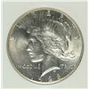 Image 2 : 1928 PEACE SILVER DOLLAR, PCI MS-65 BLAST WHITE! GEM!