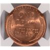 Image 3 : 1946 LINCOLN CENT, NGC MS-66 RED!  NICE!