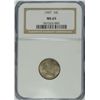 Image 1 : 1907 BARBER DIME, NGC MS-65 GORGEOUS