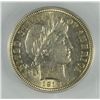 Image 2 : 1912 BARBER DIME, SEGS MS-60