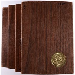 1971 THRU 1974 PROOF 40% SILVER EISENHOWER DOLLARS IN ORIG PACKAGING