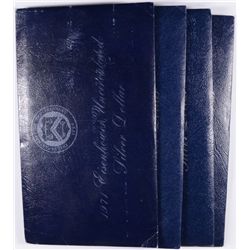 1971 THRU 1974 BU 40% SILVER EISENHOWER DOLLARS IN ORIG PACKAGING