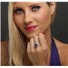 Image 5 : 14KT Yellow Gold 2.34ct Tanzanite and Diamond Ring