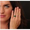 Image 3 : 14KT Yellow Gold 1.85ctw Emerald Ring