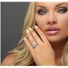 Image 5 : 14KT White Gold 2.30ctw Diamond Ring