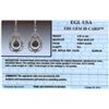 Image 7 : 18KT Black Gold 6.20ctw Black Diamond Earrings