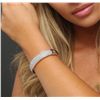 Image 6 : 14KT Yellow Gold 8.20ctw Diamond Bangle Bracelet