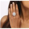 Image 5 : 14KT Rose Gold 1.43ctw Diamond Ring