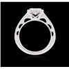 Image 7 : 18KT White Gold 1.57ctw Diamond Ring