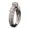 Image 7 : 14KT White Gold 1.32ctw Diamond Ring