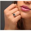 Image 2 : 14KT White Gold 1.92ctw Black Diamond Ring